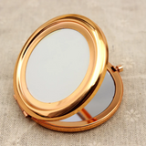 Metal Blank Round Compact Mirror 70mm DIY Women Cosmetic Pocket Mirror