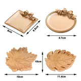 Resin Jewelry Display Tray Maple Leaf Earring Necklace Br