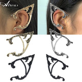 Retro Antique Elf Ear Clip Earrings Punk Fairy Ear Cuff Earring Women