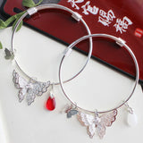 Retro TGCF Hua Cheng Xie Lian Butterfly Pendant Bracelet Cosplay Prop
