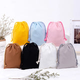 1 Reusable Cotton Muslin Drawstring Bag Organic Dust Bag for Jewelry Packaging
