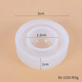 1pc Ring Silicone Molds Epoxy Resin Mold DIY Jewelry Making Findings Craft Tool
