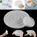 Round Coaster Base Cup UV Silicone Epoxy Resin Molds DIY Home Decoration