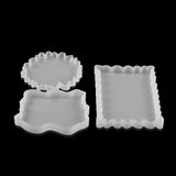 Round Silicone Crystal Epoxy Resin Mold DIY Coaster Making Tools