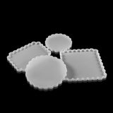 Round Silicone Crystal Epoxy Resin Mold DIY Coaster Making Tools