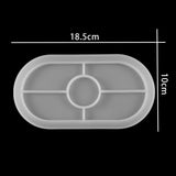 Rounded Oval Dish Plate Epoxy Resin Molds Silicone Trinket Tray