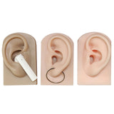 Silicone Ear Nose Model Piercing Practice Tools Body Jewelry