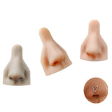 Silicone Ear Nose Model Piercing Practice Tools Body Jewelry