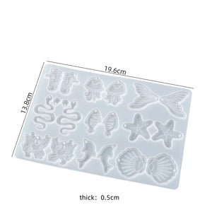 Silicone Molds Epoxy Resin Casting Jewellery DIY Hand Tools Craft Supplies
