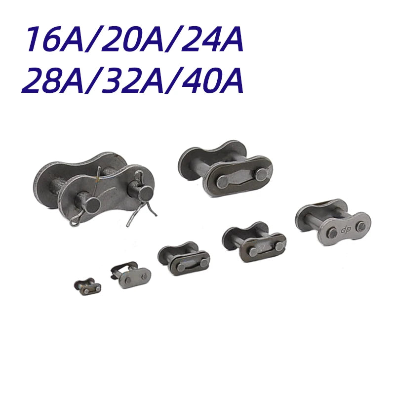 8 Type Full Buckle Chain Buckle Carbon Steel Industrial Transmission Roller Chai