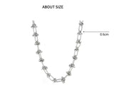 Stainless Steel Brambles Choker Necklace Hip-hop Gothic Punk Style
