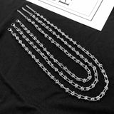 Stainless Steel Brambles Choker Necklace Hip-hop Gothic Punk Style