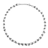 Stainless Steel Brambles Choker Necklace Hip-hop Gothic Punk Style