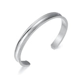 Stainless Steel Cuff Bracelet Hair Band Bangle Women Jewelry