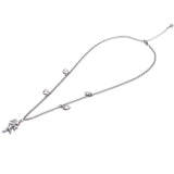 Stainless Steel Love Angel Wing Heart Bell Chain Necklace