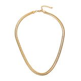 Stainless Steel Snake Chain 6mm Choker 18 inch