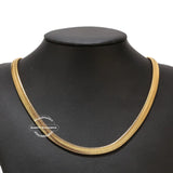 Stainless Steel Snake Chain 6mm Choker 18 inch