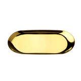 Stainless Steel Jewelry Trays 18*8.5cm Silver Oval Metal Organizer