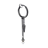 Stainless Steel Clip On Earrings for Men and Women, No Ear Hole Earring