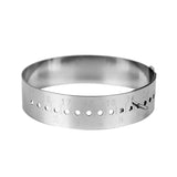 Steel Bangle Sizer Gauge Measure for DIY Jewelry Making 15-25cm