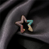 Star Ear Cuffs Clip Earrings Women No Piercing Cartilage Earcuffs Jewelry