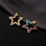 Star Ear Cuffs Clip Earrings Women No Piercing Cartilage Earcuffs Jewelry