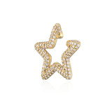 Star Ear Cuffs Clip Earrings Women No Piercing Cartilage Earcuffs Jewelry