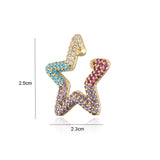 Star Ear Cuffs Clip Earrings Women No Piercing Cartilage Earcuffs Jewelry