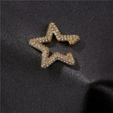 Star Ear Cuffs Clip Earrings Women No Piercing Cartilage Earcuffs Jewelry