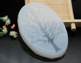 Transparent Christmas Tree Silicone Resin Mold for DIY Jewelry Pendant Making
