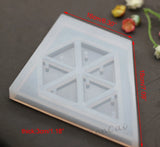 Transparent Silicone Resin Mold DIY Necklace Pendant Jewelry Making Mould