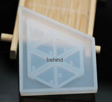 Transparent Silicone Resin Mold DIY Necklace Pendant Jewelry Making Mould