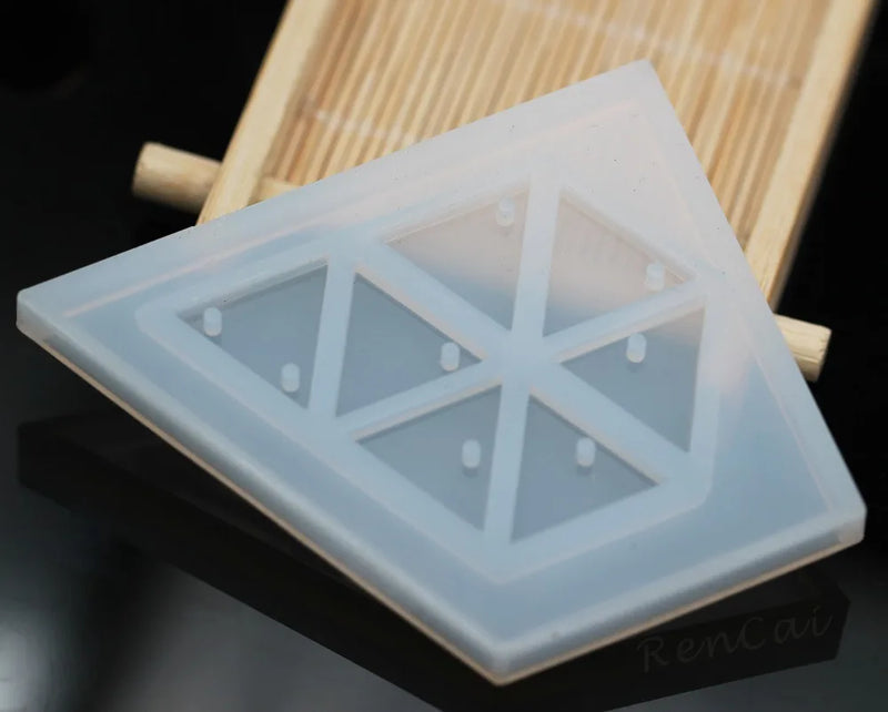 Transparent Silicone Resin Mold DIY Necklace Pendant Jewelry Making Mould