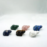 2" Turtle Tortoise Statue Healing Crystal Animal Figurine