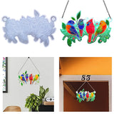 UV Epoxy Resin Mold Bird Silicone Mould DIY Home Decor Jewelry Making