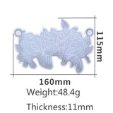UV Epoxy Resin Mold Bird Silicone Mould DIY Home Decor Jewelry Making