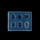 UV Resin Jewelry Silicone Mold 3D Beads Heart Pendant DIY Nail Art Mold