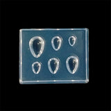 UV Resin Jewelry Silicone Mold 3D Beads Heart Pendant DIY Nail Art Mold