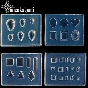 UV Resin Jewelry Silicone Mold 3D Beads Heart Pendant DIY Nail Art Mold