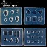 UV Resin Jewelry Silicone Mold 3D Beads Heart Pendant DIY Nail Art Mold