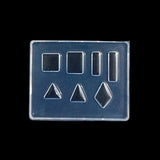 UV Resin Jewelry Silicone Mold 3D Beads Heart Pendant DIY Nail Art Mold