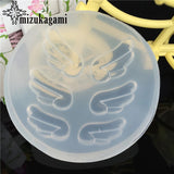 UV Resin Jewelry Silicone Mold Angel Wing Shape Resin Charms DIY Jewelry Making