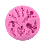 UV Resin Jewelry Silicone Mold Baby Angel Wings Resin Charms Molds