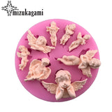 UV Resin Jewelry Silicone Mold Baby Angel Wings Resin Charms Molds