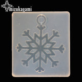 UV Resin Jewelry Liquid Silicone Mold Big Christmas Snowflake Pendant