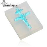 UV Resin Jewelry Silicone Mold for Cross Pendant DIY Necklace Making