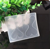 UV Resin Jewelry Silicone Mold Bone Fish Tail Bottle Charms Molds DIY