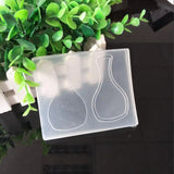 UV Resin Jewelry Silicone Mold Bone Fish Tail Bottle Charms Molds DIY