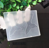 UV Resin Jewelry Silicone Mold Bone Fish Tail Bottle Charms Molds DIY