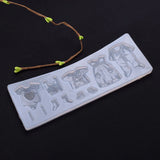 UV Resin Jewelry Silicone Mold for DIY Necklace Pendant Charms